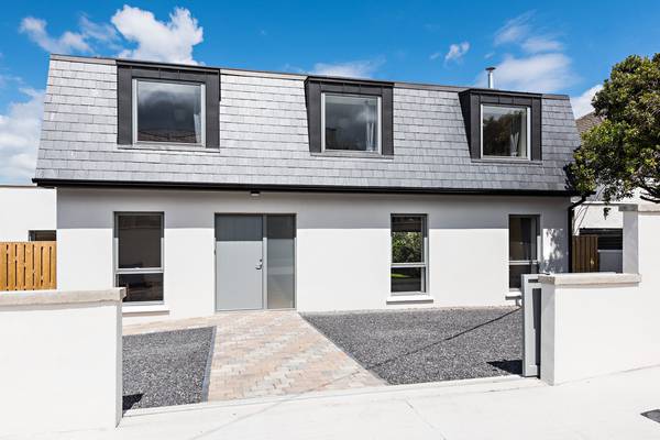 New build on a garden site in Churchtown for €750,000