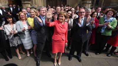 Nicola Sturgeon leads vastly enhanced SNP team to Westminster