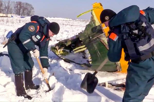 Russian plane crash may have been caused by pilot speed data error – investigators