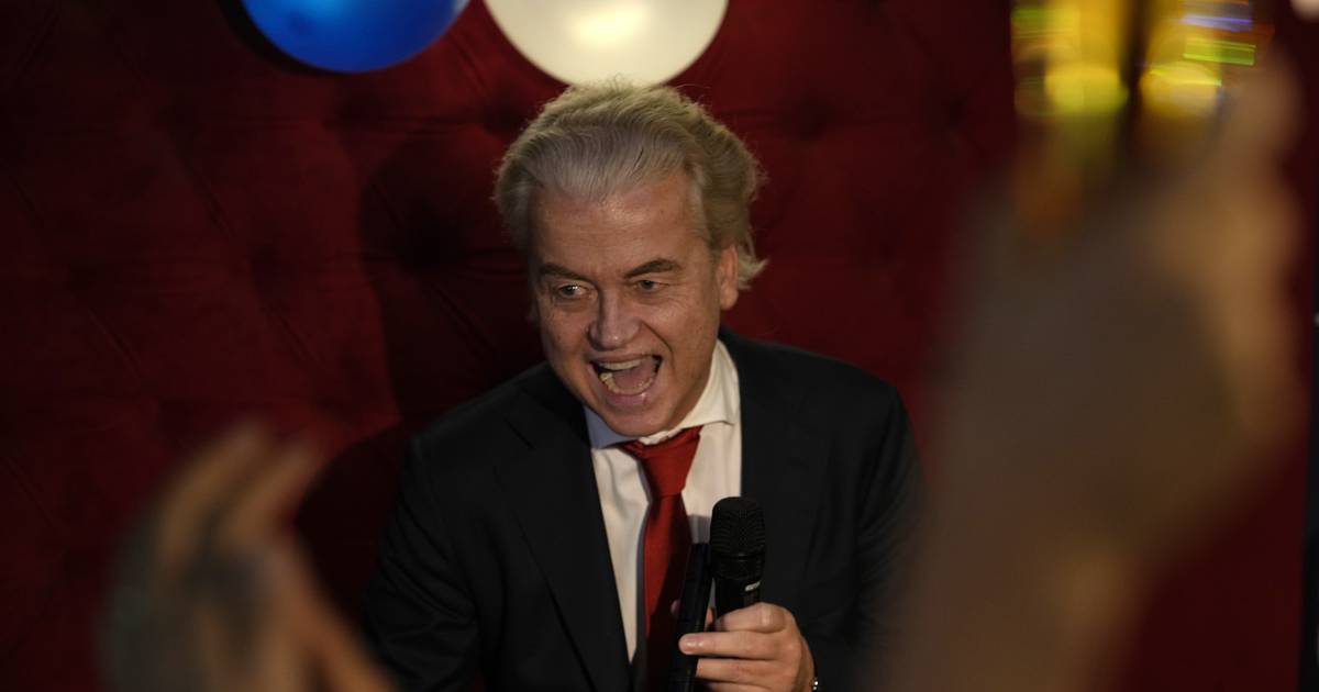 Un sondage réalisé à la sortie des urnes a montré que l’extrême droite anti-européenne Geert Wilders était en tête des élections néerlandaises.