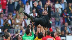 Atletico Madrid earn draw at Barcelona to clinch Spanish title