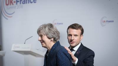 Macron and May to discuss Brexit at president’s summer residence