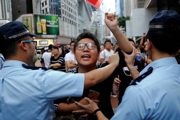 Hong Kong marks 20 years since handover to China