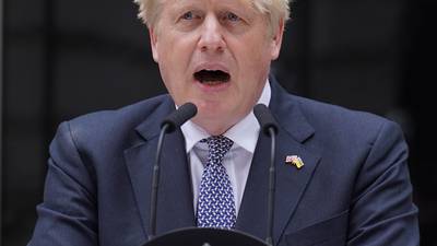 In pictures: Boris Johnson formally resigns as Conservative Party leader