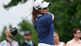 Leona Maguire roars into contention in Grand Rapids after eagle finish to her round
