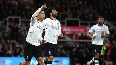 Salah nets again as Liverpool brush aside Bournemouth
