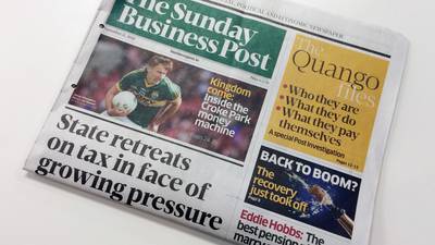 O’Coineen recruits Galway media investor for ‘Sunday Business Post’ deal