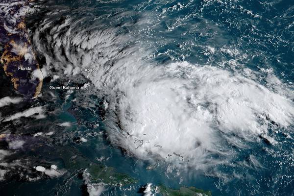 Tropical-storm-force winds expected to hit Bahamas