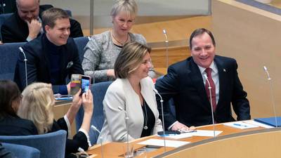 Stefan Lofven voted in for second term as Sweden PM
