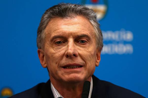 Argentina’s peso falls again as Macri tries to shore up support