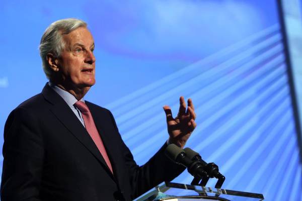 ‘Real risk’ to EU-UK deal without hard border solution - Barnier