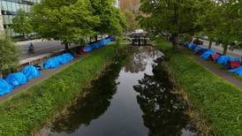 Asylum seekers in tents in the Grand Canal area to be moved