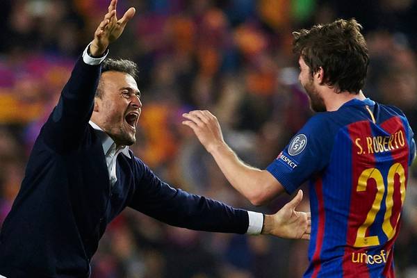 Luis Enrique: ‘If any fans left, stuff them, they missed history’