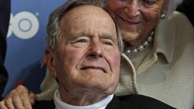 Cheney and Rumsfeld damaged US reputation, says Bush snr