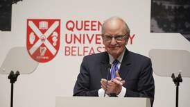 George Mitchell urges Stormont politicians to act with ‘courage and wisdom’ of predecessors