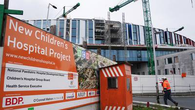Fears target dates for construction and opening of new children’s hospital will be missed