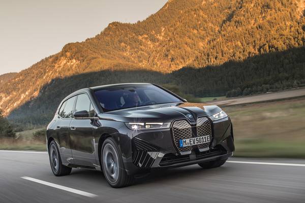 This BMW iX SUV has that controversial new grille. You’d be mad to dismiss it