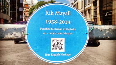 Rik Mayall’s daughter pays tribute to  ‘foul-mouthed father’