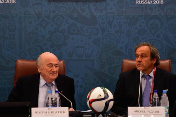 Fifa to sue Sepp Blatter and Michel Platini to get back €1.8m