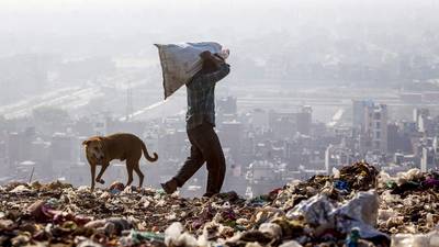 New Delhi rubbish heap set to exceed the height of Taj Mahal