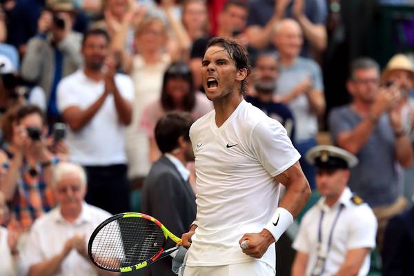 Flair, fire and fury but Kyrgios falls short against supreme Nadal