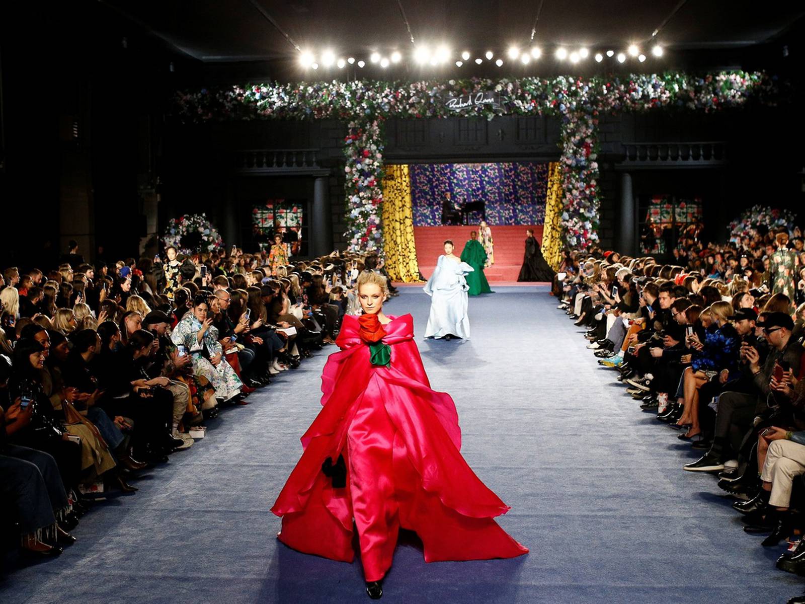 London Fashion Week: Richard Quinn mixes fantasy in extraordinary – Irish Times