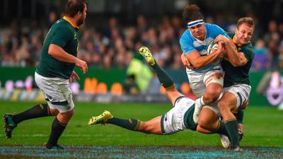 South Africa wake from slumber to run in six tries against Argentina