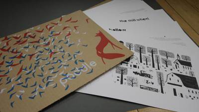 Screen-printing books by hand is more than a nostalgic occupation