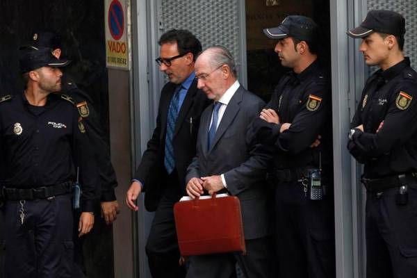 Spanish court urges trial for ex-IMF boss Rato over Bankia IPO