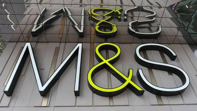 Marks & Spencer sales edge up