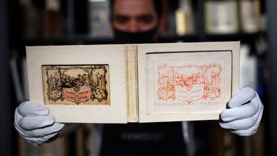 First commercially printed Christmas card to be auctioned at Christie’s