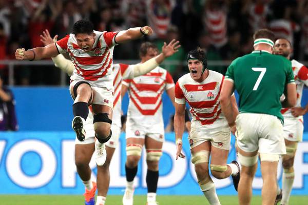 Rugby World Cup: Japan pitch perfect as Ireland strike bum note