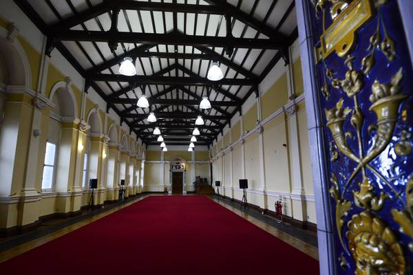 Seanad meets in its temporary new home for the first time