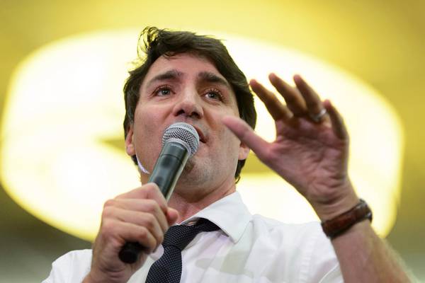 Justin Trudeau goes on the offensive ahead of Canadian election