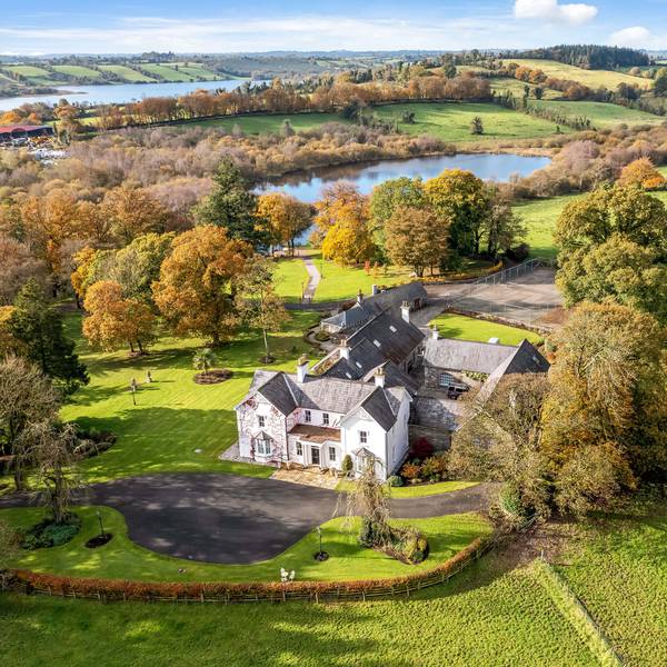 Victorian pile in Virginia with private lake, tennis court and indoor pool for €1.8m