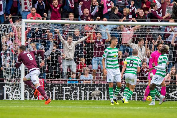 Hearts make a bad week worse for Celtic at Tynecastle