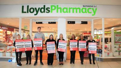 Further strikes due at Lloyds Pharmacy
