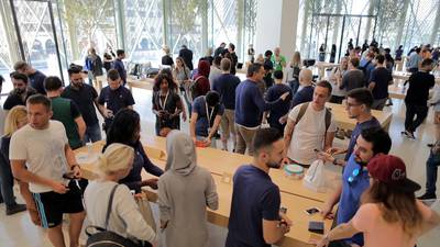 iPhone X hits the spot as buyers surge to get new Apple smartphone