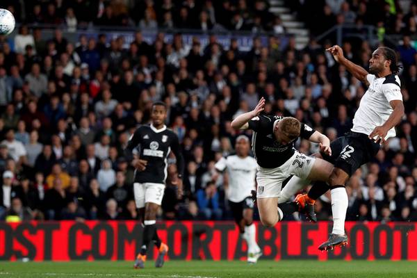 Cameron Jerome gives Derby the advantage against Fulham