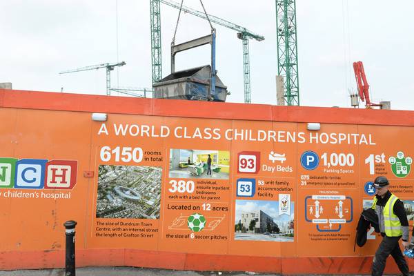 Board of national children’s hospital accuses builder of ‘aggressiveness’