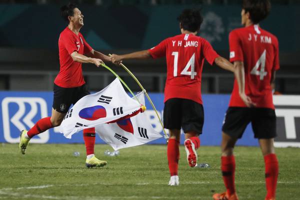 No military service for Son as South Korea win Asian Games gold