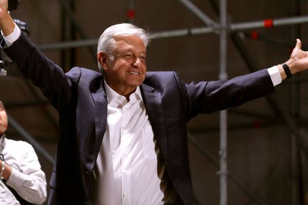 Mexico’s president-elect and Donald Trump share ‘respectful’ phone call
