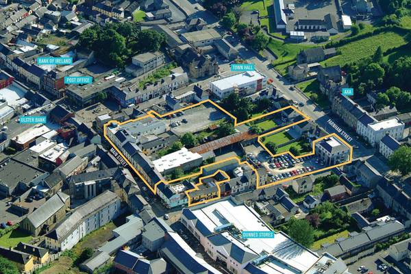 Ten buildings in Cavan town centre on sale for just over €3m