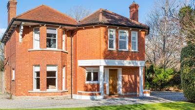 Extended Edwardian with plans in place for second home in Foxrock
