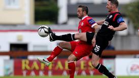 Derry City lose grip on cup after early Cretaro goal sends Sligo Rovers through
