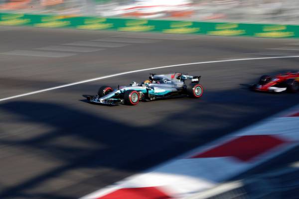 Daniel Ricciardo wins in Baku as Hamilton and Vettel clash