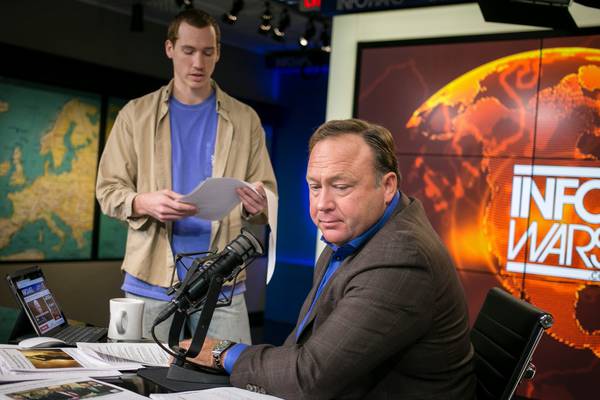 Twitter suspends Infowars’ Alex Jones for abuse