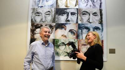 Portrait of the artists: Danish painter donates work depicting Irish writers