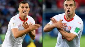 Swiss duo respond to Serbian fans with Albanian eagle celebrations