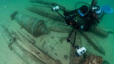 Sunken remains of 400-year-old ship found off Portuguese coast